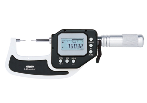 Insize 3354 Nokta Uçlu Yüksek Hassasiyetli Dijital Mikrometre