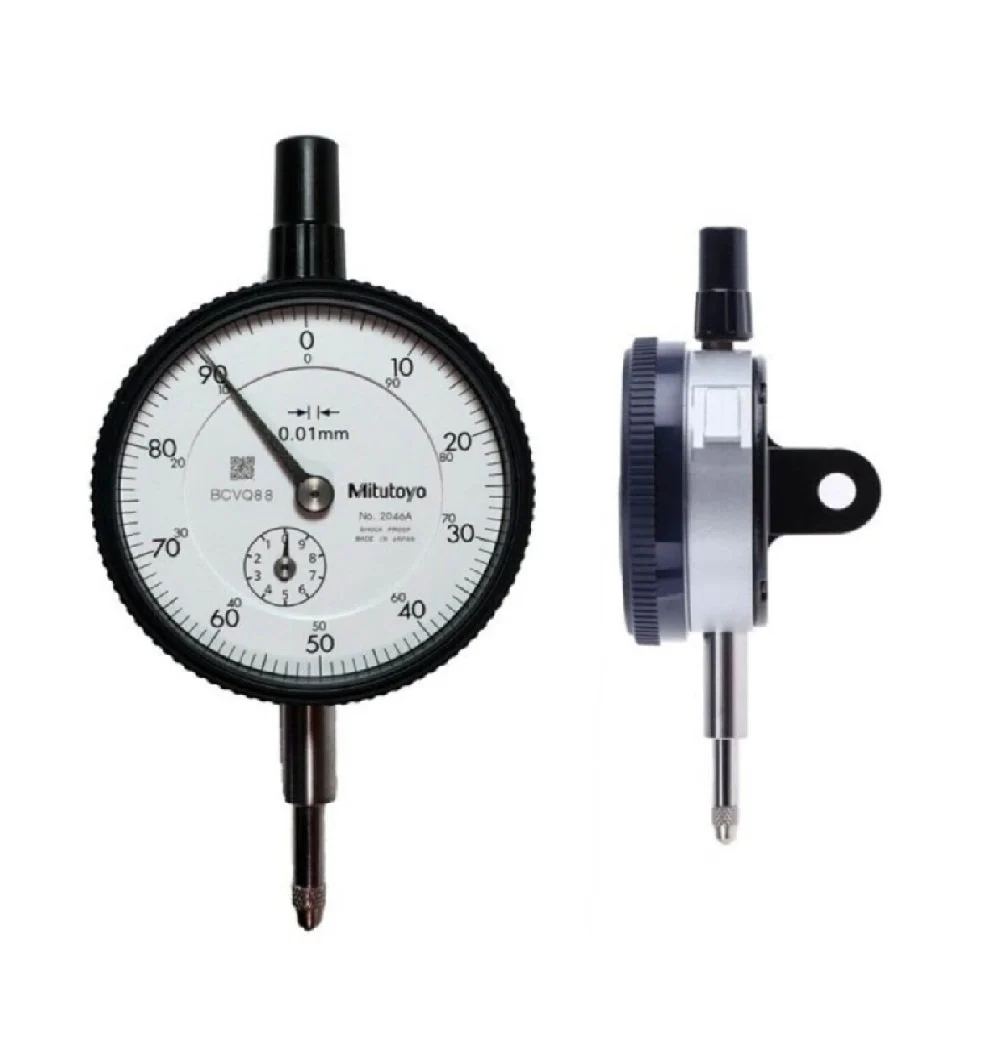Mitutoyo 2046A Mekanik Kulaklı Komparatör Saati 10-0,01 mm